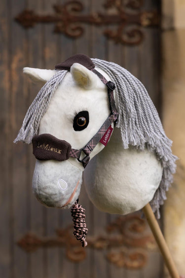 LeMieux Hobby Horse Heritage Vogue Headcollar & Leadrope Cocoa| Online For Equine