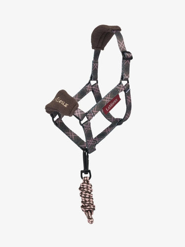 LeMieux Hobby Horse Heritage Vogue Headcollar & Leadrope Cocoa| Online For Equine
