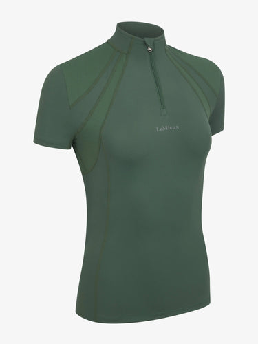 LeMieux Hunter Green Mia Mesh Short Sleeve Base Layer| Online For Equine