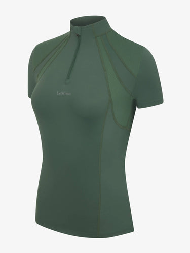 LeMieux Hunter Green Mia Mesh Short Sleeve Base Layer| Online For Equine