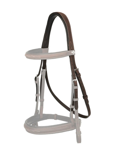 LeMieux Hunter Stitched Headpiece Havanna/ Silver| Online For Equine