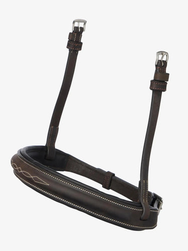 LeMieux Hunter Stitched Noseband Havanna/ Silver| Online For Equine