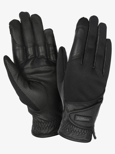 LeMieux Hybrid Riding Gloves Black| Online For Equine
