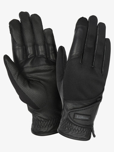 LeMieux Hybrid Riding Gloves Black| Online For Equine