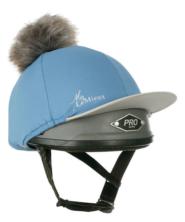 LeMieux Ice Blue Pom Pom Hat Silk| Online For Equine