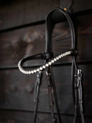 LeMieux Ice Crystal Browband Brown| Online For Equine