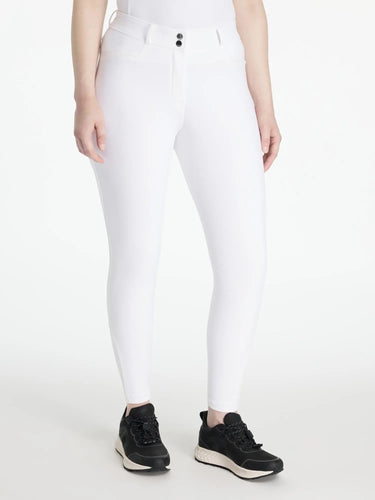 LeMieux Isabelle Full Seat Breeches White| Online For Equine