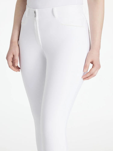 LeMieux Isabelle Full Seat Breeches White| Online For Equine