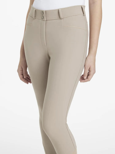 LeMieux Isabelle Knee Grip Breeches Almond| Online For Equine