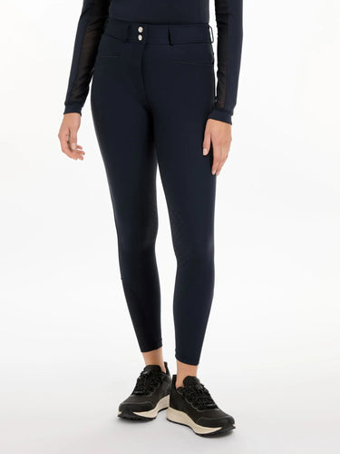 LeMieux Isabelle Knee Grip Breeches Navy| Online For Equine
