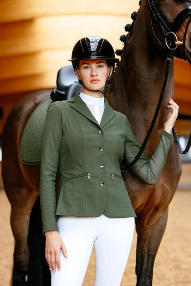 LeMieux Jessica Mesh Show Jacket Pine Green| Online For Equine