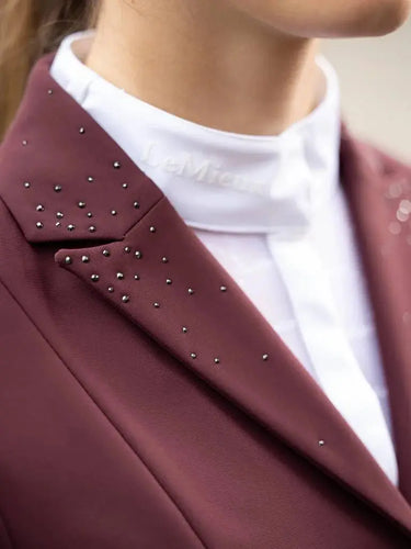 LeMieux Junior Pro Show Jacket Burgundy| Online For Equine