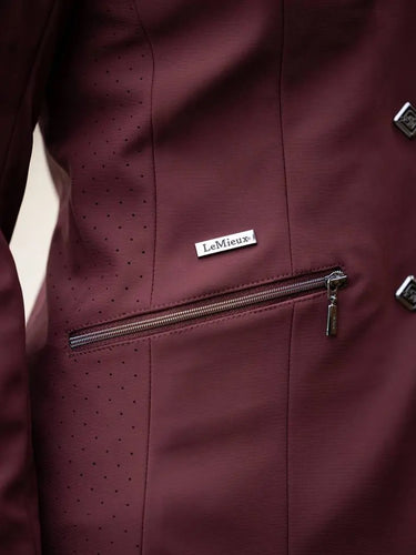 LeMieux Junior Pro Show Jacket Burgundy| Online For Equine