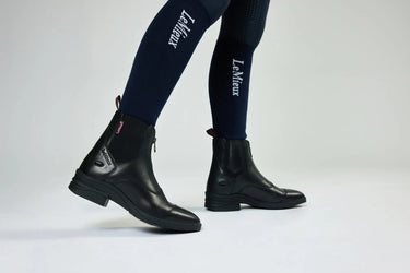 LeMieux Junior Zip Paddock Boot Black| Online For Equine
