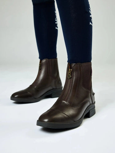 LeMieux Junior Zip Paddock Boot Brown| Online For Equine