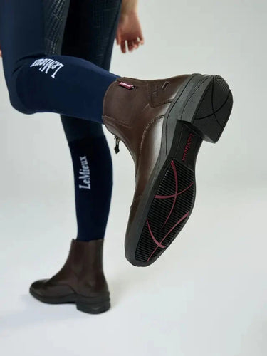 LeMieux Junior Zip Paddock Boot Brown| Online For Equine