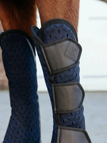 LeMieux Kudos 3D Mesh Travel Boots Navy| Online For Equine
