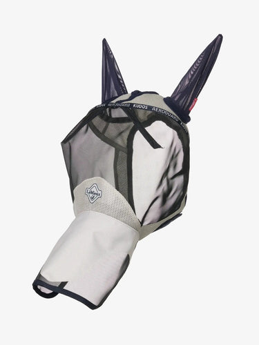 LeMieux Kudos AeroGuard Full Fly Mask Navy| Online For Equine