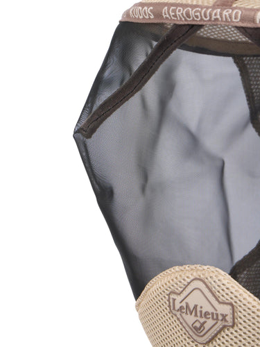 LeMieux Kudos AeroGuard Full Fly Mask Pecan| Online For Equine