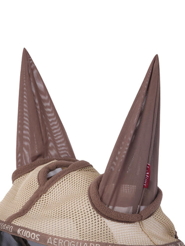 LeMieux Kudos AeroGuard Full Fly Mask Pecan| Online For Equine