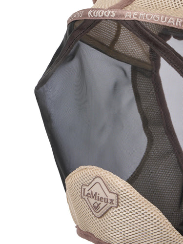 LeMieux Kudos AeroGuard Half Fly Mask Pecan| Online For Equine