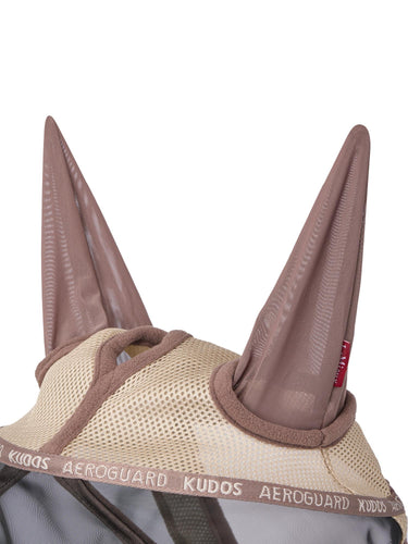 LeMieux Kudos AeroGuard Half Fly Mask Pecan| Online For Equine