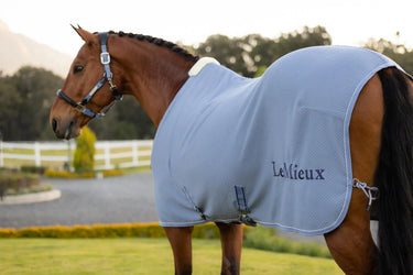 LeMieux Kudos Bamboo Cooler Powder Blue| Online For Equine
