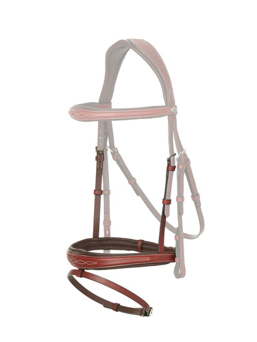 LeMieux Kudos Competition Noseband Chestnut| Online For Equine