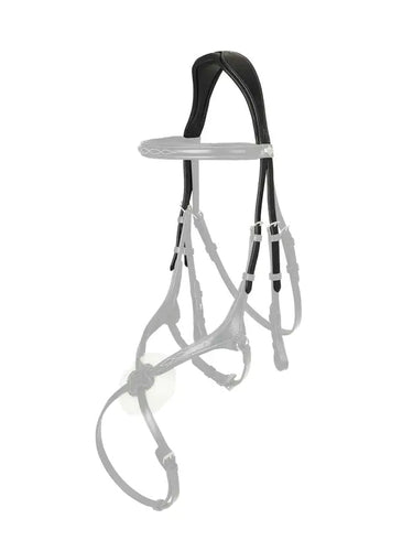 LeMieux Kudos Contrast Headpiece Black/ Silver| Online For Equine