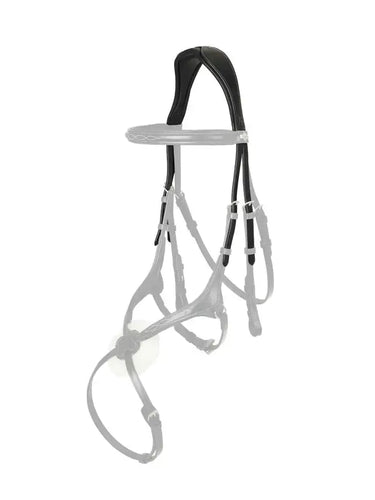 LeMieux Kudos Contrast Headpiece Black/ Silver| Online For Equine