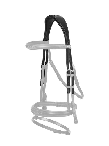 LeMieux Kudos Contrast Headpiece Havanna/ Brass| Online For Equine