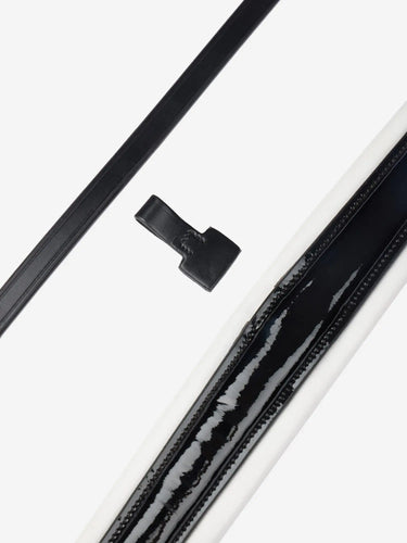 LeMieux Kudos Patent Dressage Bridle Black/White| Online For Equine