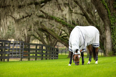 LeMieux Kudos Shower Pro Waterproof Fly Rug Grey