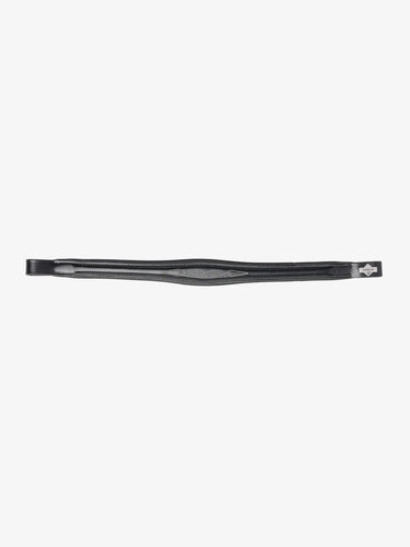 LeMieux Kudos Stitched Shaped Browband Black/ Silver| Online For Equine