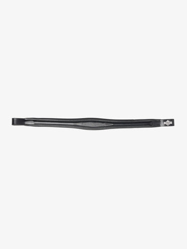 LeMieux Kudos Stitched Shaped Browband Black/ Silver| Online For Equine