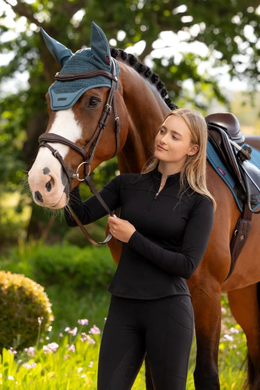 LeMieux Ladies Airflow Long Sleeve Base Layer Black| Online For Equine