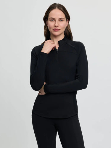 LeMieux Ladies Airflow Long Sleeve Base Layer Black| Online For Equine