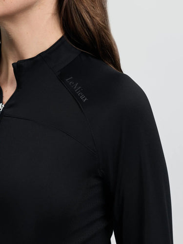 LeMieux Ladies Airflow Long Sleeve Base Layer Black| Online For Equine