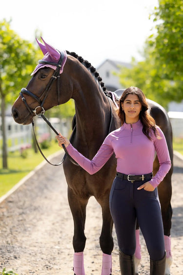 LeMieux Ladies Airflow Long Sleeve Base Layer Mallow| Online For Equine