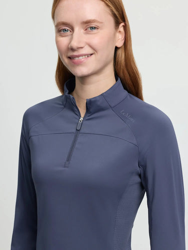 LeMieux Ladies Airflow Long Sleeve Base Layer Shadow| Online For Equine