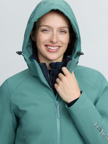 LeMieux Ladies Aloe Brooke 3 in 1 Waterproof Hybrid Jacket Aloe| Online For Equine