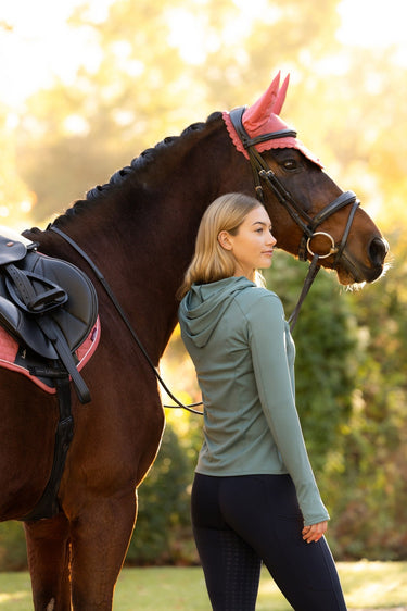LeMieux Ladies Aloe Heidi Hooded Mid Layer Aloe| Online For Equine