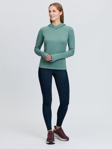 LeMieux Ladies Aloe Heidi Hooded Mid Layer Aloe| Online For Equine