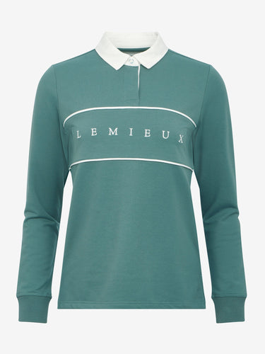 LeMieux Ladies Aloe Rochelle Rugby Shirt Aloe| Online For Equine