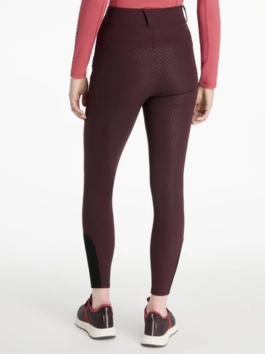 LeMieux Ladies Amy Brushed Breggings Damson| Online For Equine