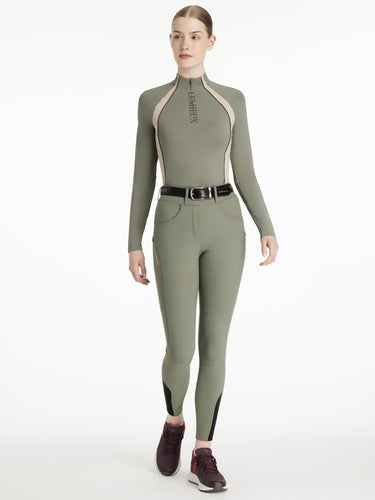 LeMieux Ladies Amy Brushed Breggings Rosemary| Online For Equine