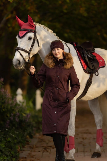 LeMieux Ladies Anya Waterproof Riding Coat Damson| Online For Equine