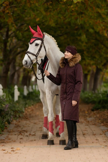 LeMieux Ladies Anya Waterproof Riding Coat Damson| Online For Equine