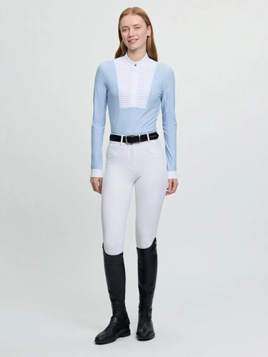 LeMieux Ladies Arielle Long Sleeve Show Shirt Mist| Online For Equine