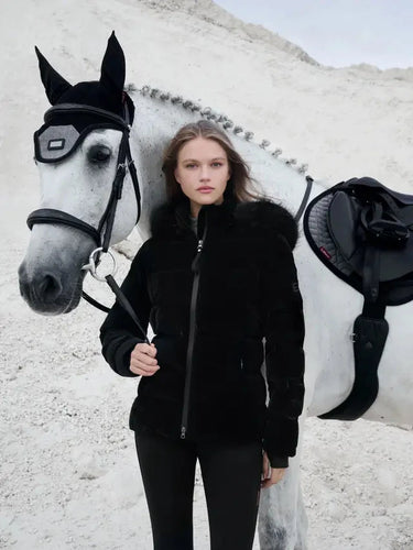 LeMieux Ladies Aspen Houndstooth Puffer Jacket| Online For Equine